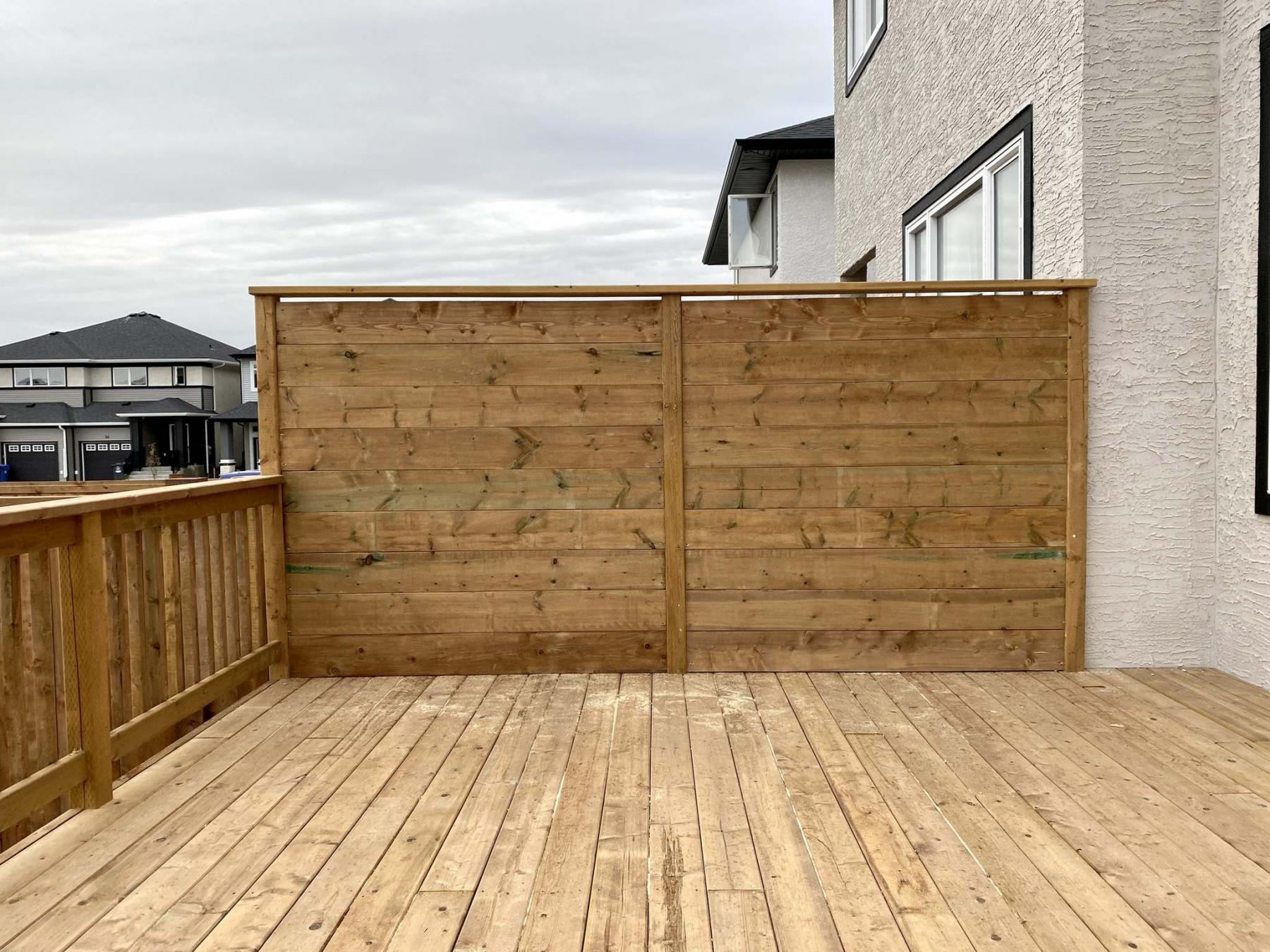deck privacy walls sunshine coast